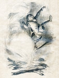 Tracassinský trpaslík. (Ilustrace, cca 1910) od Unbekannter Künstler