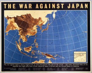 Válka proti Japonsku, plakát, c 1944 od Unbekannt