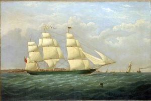 Klipr "Matilda Wattenboch", na památku jeho spuštění na vodu v roce 1853. od Unbekannter Künstler