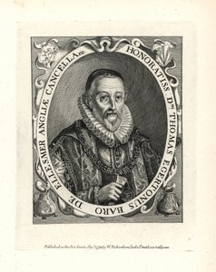 Thomas Egerton (1540-1617) od Unbekannter Künstler