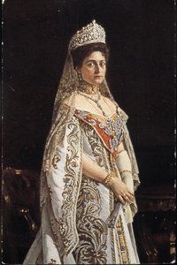 Carevna Alexandra Fjodorovna (1872-1918). od Unbekannter Künstler