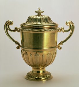 Dvouuchý pohár a kryt, Jacob Margas (1687-c.1725), Londýn od Unbekannt