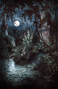 Undine, kolem roku 1900 (ilustrace) od Unbekannter Künstler