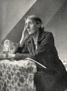 Virginia Woolfová - portrét od Unbekannter Künstler