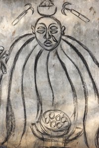 Voodoo božství, Lome, Togo od Unbekannt