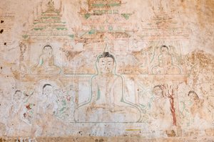 Seinämaalaus, Sulamani Pahto, Bagan (kuva) od Unbekannter Künstler