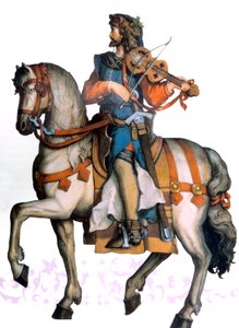Walther von der Vogelweide, začátek 20. století (ilustrace) od Unbekannter Künstler