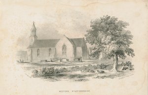 Weeford Church: litografie, 1841 od Unbekannt