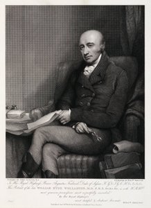 William Hyde Wollaston, anglický chemik a metalurg, c 1810s od Unbekannt