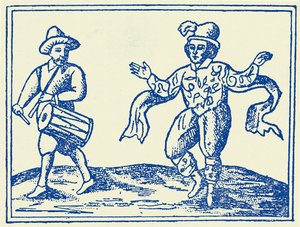 William Kempe tančí Morris od Unbekannter Künstler