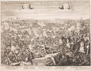 Leták o bitvě u Luzzary v roce 1702