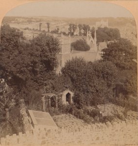 Celkový pohled na Truro, Cornwall, Anglie, 1900. od Underwood and Underwood