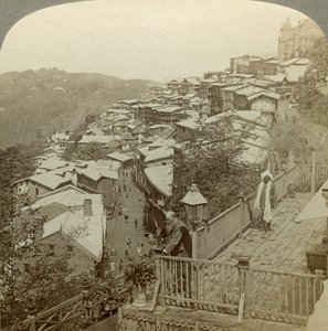 Simla, letní hlavní město Indie, 1900. od Underwood and Underwood