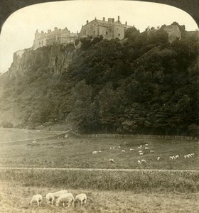 Hrad Stirling, sídlo starých králů...Skotsko, 1900. od Underwood and Underwood