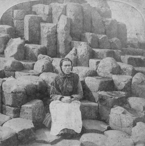 The Wishing Chair, Giants Causeway, County Antrim, Irsko, 1887