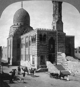 Hrobová mešita sultána Kait Beye, Káhira, Egypt, 1905. od Underwood and Underwood
