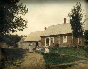 Domov Mosese Glimese, veterána z občanské války od Unidentified