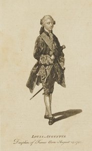 Ludvík Augustus, Dauphin de France od Unidentified