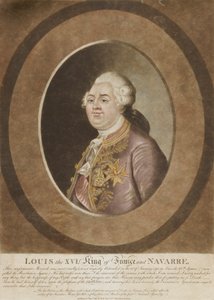 Ludvík XVI, francouzský a navarrský král od Unidentified