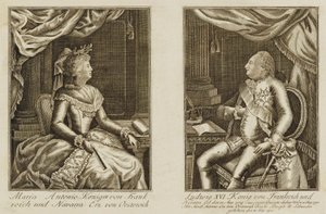 Marie Antonie a Ludvík XVI.
