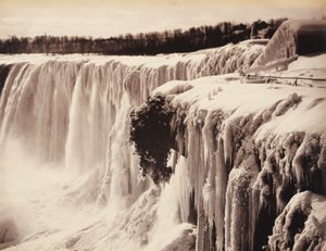 [Niagarské vodopády, zamrzlé] od Unidentified