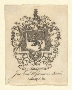 Knihovna Jacoba Tilghama od Unknown