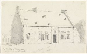 Aliance Huis La Belle La Belle Alliance / Waterloo 1815 (název na objektu) od Unknown