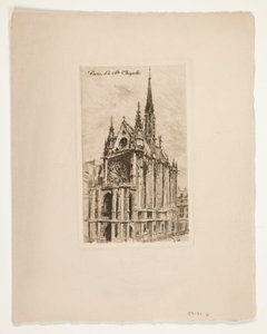 Paříž, La Sainte. Kaple od Unknown