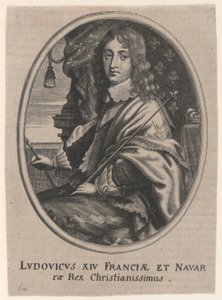 Portrét Ludvíka XIV., krále Francie a Navarry od Unknown