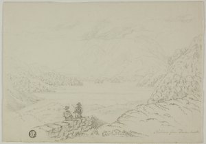 Skiddaw z Derwentwater od Unknown