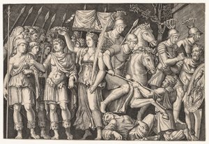 Zrcadlo římské velkoleposti: Trajan mezi městem vítězství a Římem (Císař Trajan) od Unknown