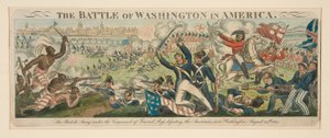 Bitva o Washington v Americe od Unknown