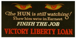Hun se stále dívá! Ukažte mu, že to myslel vážně - dokončete práci Victory Liberty Loan.rnc.1917 od Unknown