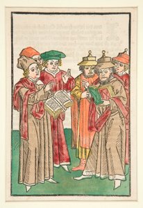 Three Christian and Three Jewish Scholars Disputing, illustration from Der Seelen-Wurzgarten   1339936   cs       czech Successfully Translated  Original: Head of an Old Man with Turban and Beard Translat: Head of an Old Man with Turban and Beard 1284622 c od Unknown