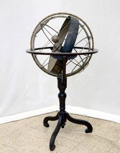 Armilární sféra 17. století: Milán, Národní muzeum věd a techniky. od Unknown artist