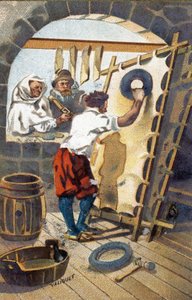 Výrobce papoušků v roce 1575. od Unknown artist
