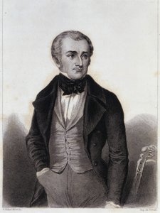 Adolphe Thiers (1797-1877) - rytina v „Historie politického a soukromého života Louise Philippa“ od Unknown artist