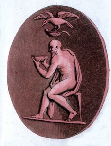 Aischylos (asi 525-456 př. n. l.), řecký tragický básník. od Unknown artist