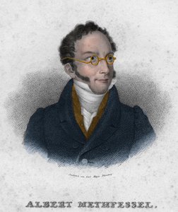 Albert Gottlieb Methfessel (1785-1869) - anglický skladatel a dirigent od Unknown artist