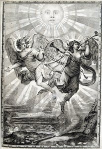 Alegorická postava světla - Světlo pro Monsignora významného kardinála Julese Mazarina (Giulio Raimondo Mazzarino nebo Mazzarino) (1602-1661) od Unknown artist