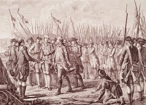 Americká revoluční válka: Kapitulace lorda Cornwallise od Unknown artist