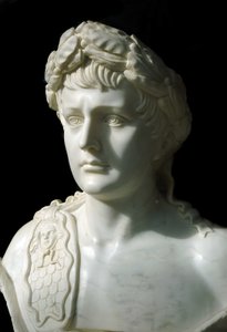 Anonymní mramorová busta Napoleona I. francouzského císaře z 19. století. od Unknown artist
