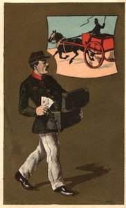 Anonymní chromolitografie, konec 19. století. od Unknown artist