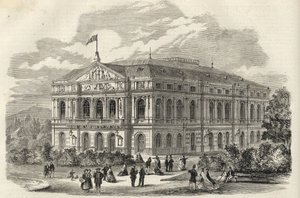 Baden Baden (Baden-Baden), Německo – Badenské divadlo – 1867 od Unknown artist