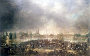 Bitva u Lipska (bitva národů), 16.–19. října od Unknown artist