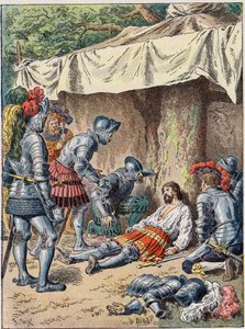 Bayardova smrt v roce 1524. od Unknown artist