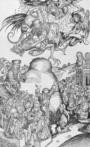 Přesvědčení a pověry. V "" Norimberských kronikách "" od Unknown artist