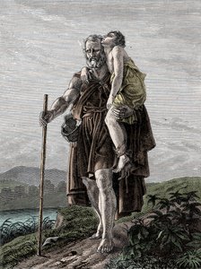 Belisarius - byzantský generál Belisaire (Flavius ​​​​Belisarius, 500-565) od Unknown artist