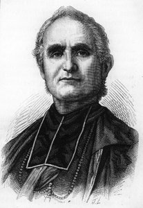 Bishop Félix Dupanloup (1802 - 1878), francouzský prelát, biskup z Orléans od Unknown artist