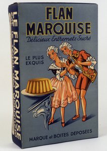 Krabice produktu “” Flan Marquise: Delicious sweet entremets””, n.d. 19. století od Unknown artist